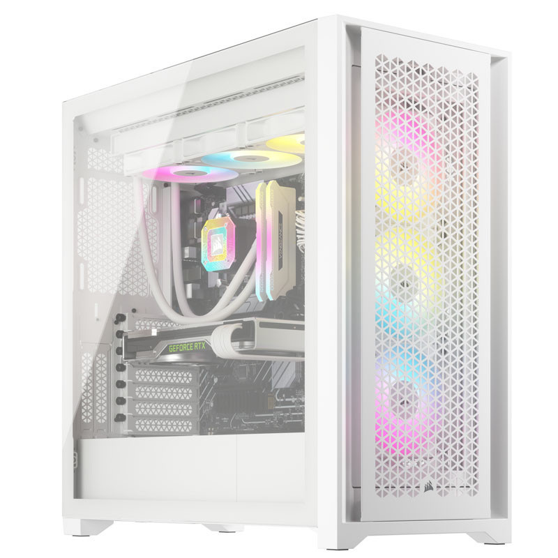 Corsair iCUE 5000D RGB Airflow biała