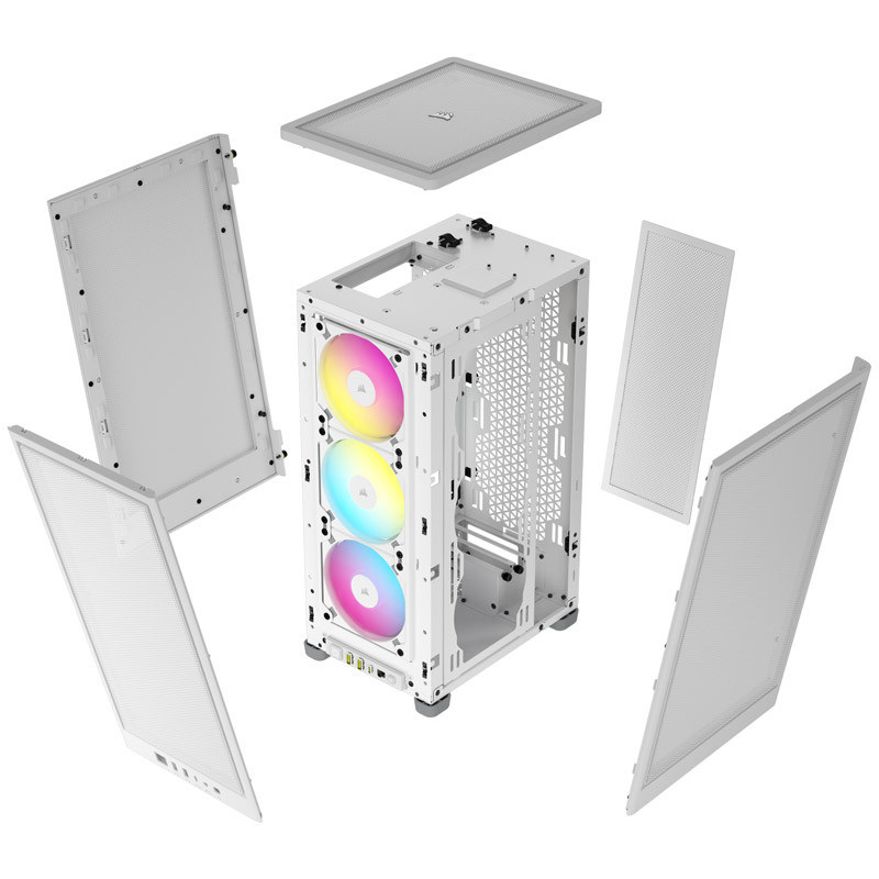 Corsair 2000D Airflow RGB mini-atx biała