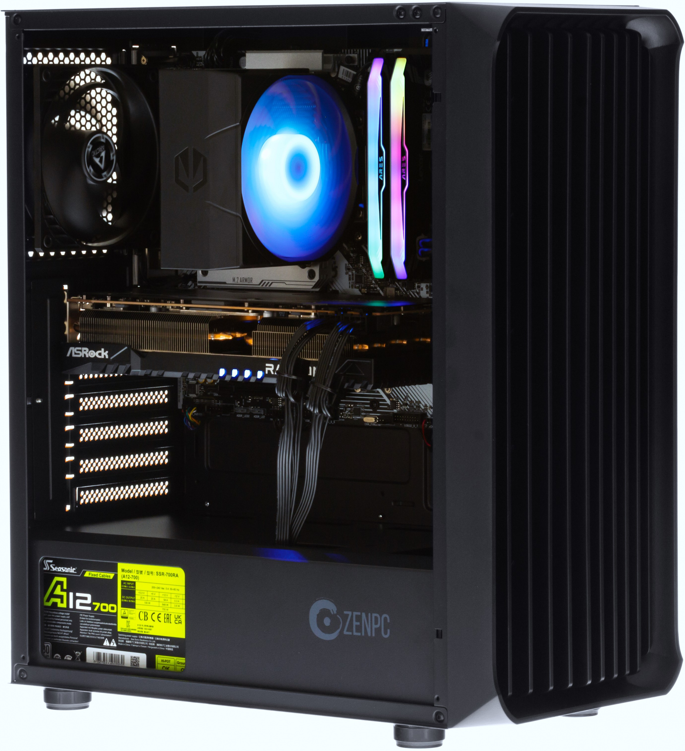 ZENPC Gaming AMD Ryzen 5 7500F/7800XT/1TB/32GB v2