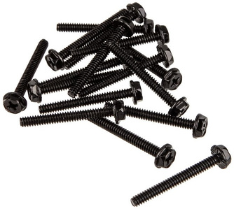 Miniatura produktu: XSPC zestaw śrubek do chłodnic / nagrzewnic LC, TYP 6-32 30mm (16szt)