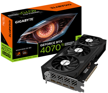 Miniatura produktu: Gigabyte GeForce RTX 4070 Ti SUPER WINDFORCE OC 16GB GDDR6X DLSS 3 (GV-N407TSWF3OC-16GD)