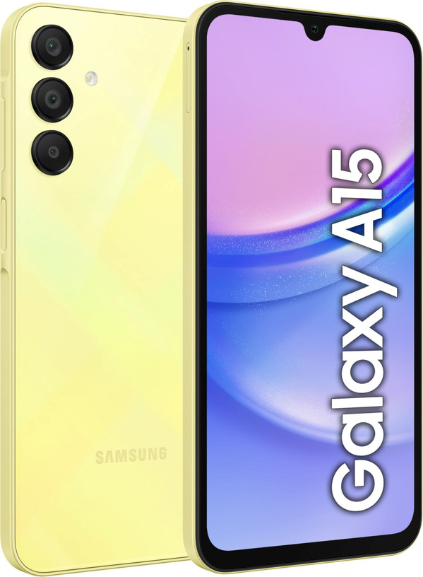 Zdjęcie produktu: Smartfon Samsung Galaxy A15 4/128GB 6,5" 90Hz 50 Mpix Żółty Zdjęcie produktu: Smartfon Samsung Galaxy A15 4/128GB 6,5" 90Hz 50 Mpix Żółty