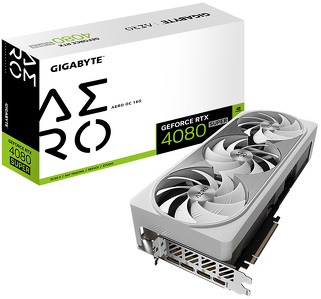 Miniatura produktu: Gigabyte GeForce RTX 4080 SUPER AERO OC 16GB GDDR6X DLSS 3 (GV-N408SAERO OC-16GD)