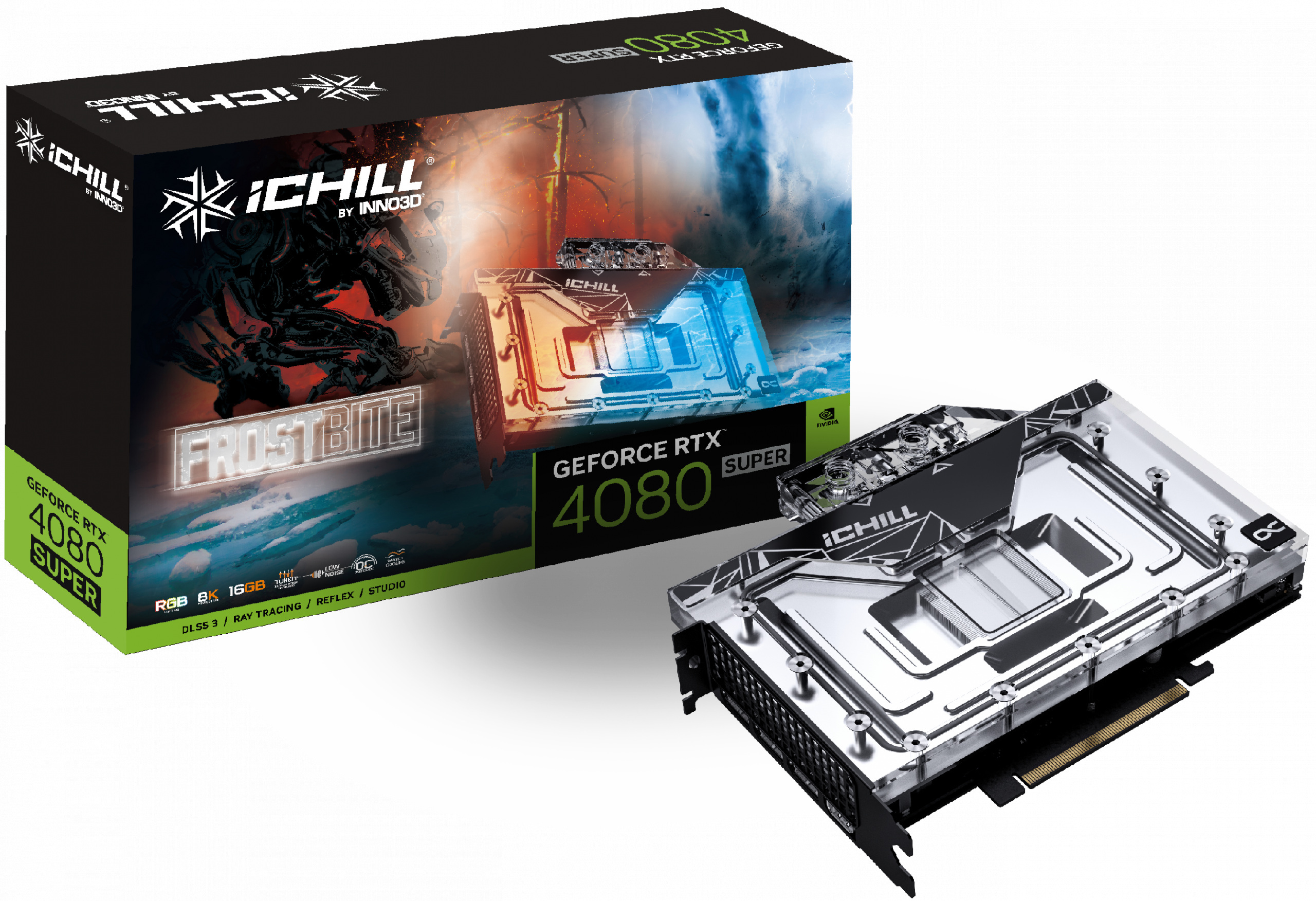 Inno3D GeForce RTX 4080 SUPER iChill X3 16GB GDDR6X DLSS 3 (C408S-166XX-1870FB)