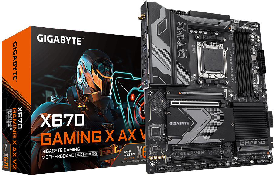 Płyta główna Gigabyte X670 GAMING X AX V2 AM5