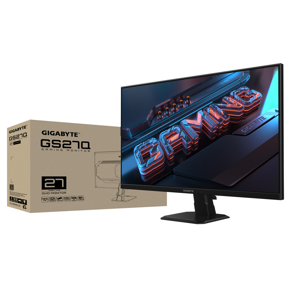 Gigabyte GS27Q 27" IPS QHD 165Hz Gigabyte GS27Q 27" IPS QHD 165Hz