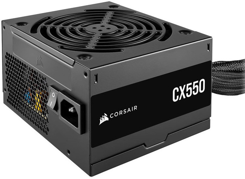 Zdjęcie produktu: Corsair CX550 80Plus Bronze 550W Zdjęcie produktu: Corsair CX550 80Plus Bronze 550W