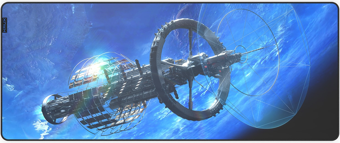 Zdjęcie produktu: Podkładka pod mysz Krux Mouse Pad Space Ship XXL (KRX0105) Zdjęcie produktu: Podkładka pod mysz Krux Mouse Pad Space Ship XXL (KRX0105)