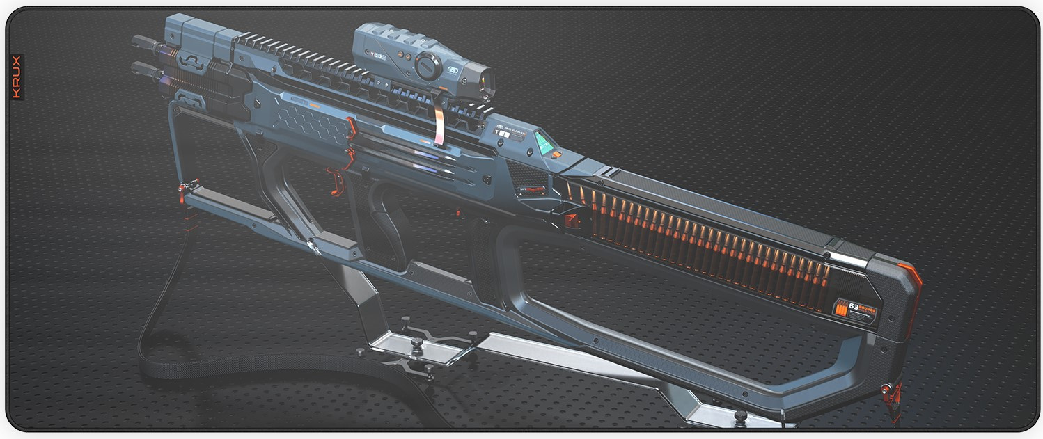Krux Mouse Pad Space Gun XXL (KRX0108)