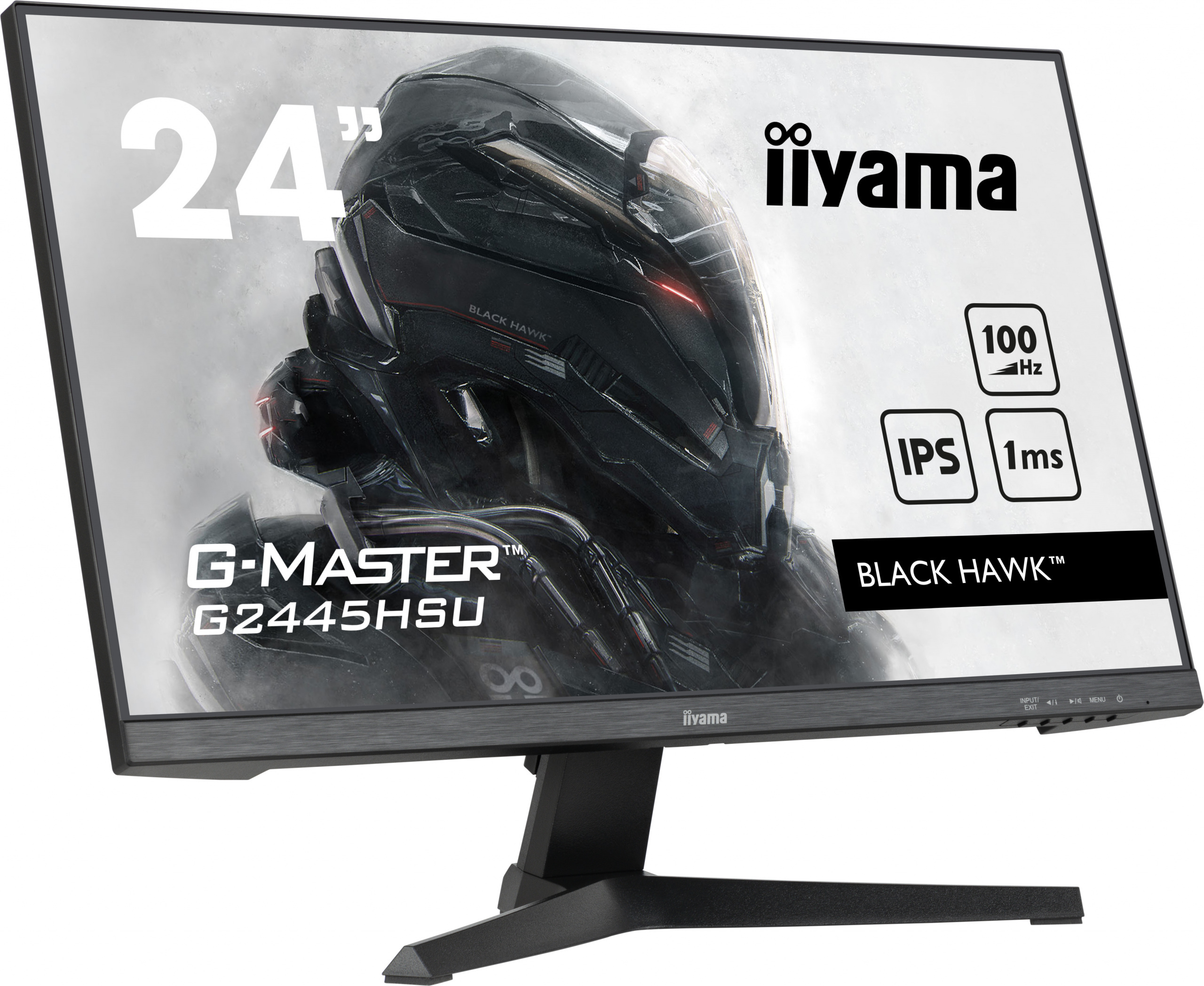 iiyama G-Master G2445HSU-B1 Black Hawk 24" FHD IPS 100Hz 1ms FreeSync - z gwarancją iiyama 3 lata - zero martwych pikseli 30 dni iiyama G-Master G2445HSU-B1 Black Hawk 24" FHD IPS 100Hz 1ms FreeSync - z gwarancją iiyama 3 lata - zero martwych pikseli 30 dni