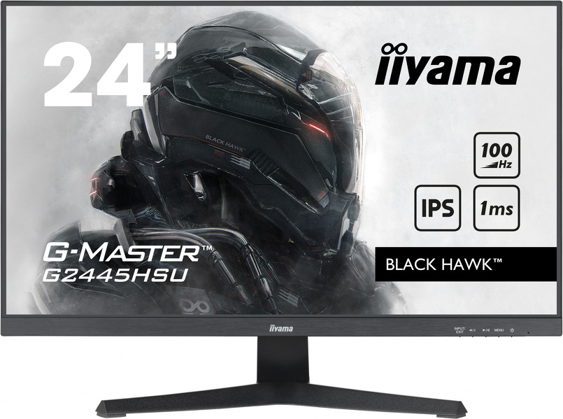 Zdjęcie produktu: iiyama G-Master G2445HSU-B1 Black Hawk 24" FHD IPS 100Hz 1ms FreeSync - z gwarancją iiyama 3 lata - zero martwych pikseli 30 dni Zdjęcie produktu: iiyama G-Master G2445HSU-B1 Black Hawk 24" FHD IPS 100Hz 1ms FreeSync - z gwarancją iiyama 3 lata - zero martwych pikseli 30 dni