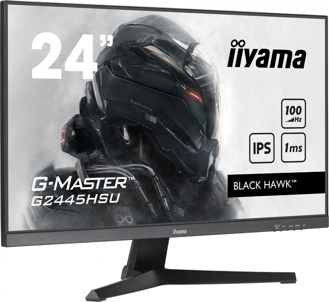 Zdjęcie produktu: iiyama G-Master G2445HSU-B1 Black Hawk 24" FHD IPS 100Hz 1ms FreeSync - z gwarancją iiyama 3 lata - zero martwych pikseli 30 dni Zdjęcie produktu: iiyama G-Master G2445HSU-B1 Black Hawk 24" FHD IPS 100Hz 1ms FreeSync - z gwarancją iiyama 3 lata - zero martwych pikseli 30 dni