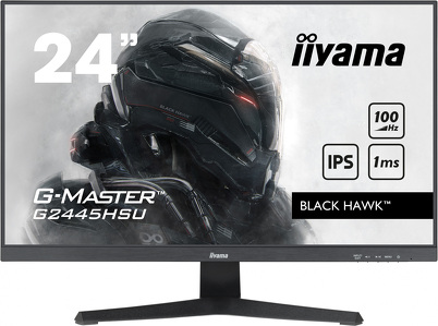 Miniatura produktu: iiyama G-Master G2445HSU-B1 Black Hawk 24" FHD IPS 100Hz 1ms FreeSync - z gwarancją iiyama 3 lata - zero martwych pikseli 30 dni