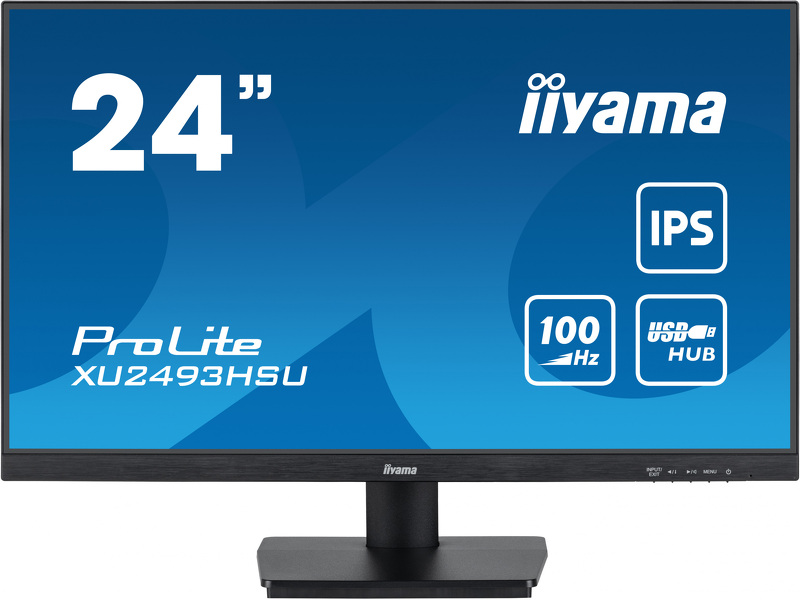 Zdjęcie produktu: iiyama XU2493HSU-B6 24" IPS 100Hz Zdjęcie produktu: iiyama XU2493HSU-B6 24" IPS 100Hz