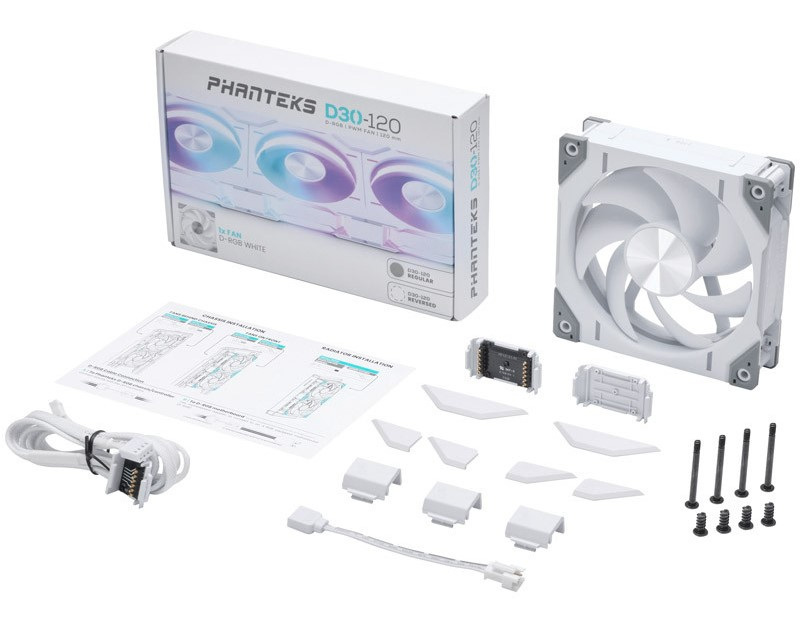 Phanteks D30 PWM Regular Airflow 120mm zwrot