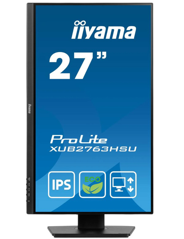 Zdjęcie produktu: iiyama XUB2763HSU-B1 IPS 100Hz PIVOT