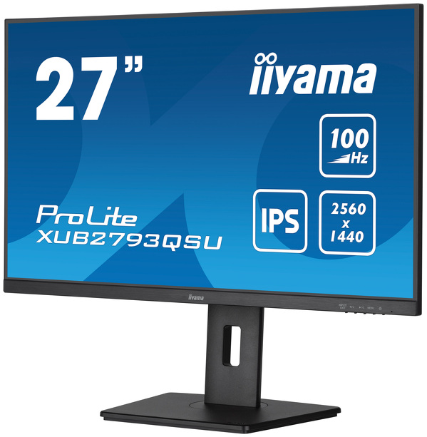 Zdjęcie produktu: Monitor iiyama XUB2793QSU-B6 27" IPS 100Hz PIVOT Zdjęcie produktu: Monitor iiyama XUB2793QSU-B6 27" IPS 100Hz PIVOT