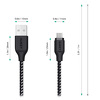Miniatura zdjęcia: Kabel przewód USB-A - microUSB 2.0 200cm Aukey, QC 12W (CB-AM2)
