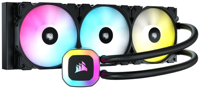 Miniatura produktu: Chłodzenie wodne Corsair H150 RGB 360mm (CW-9060054-WW)