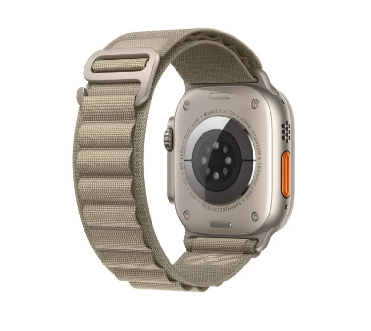 Apple Watch Ultra 2 49 mm GPS + Cellular Olive Alpine Loop