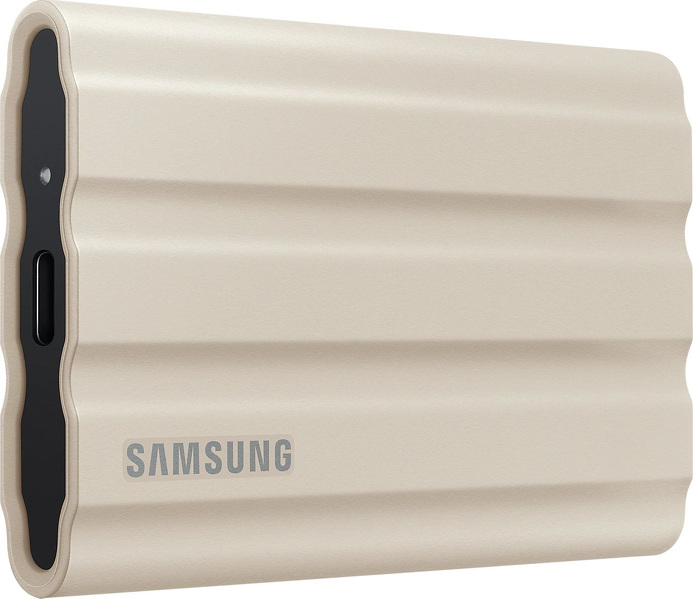 Zdjęcie produktu: Dysk przenośny SSD Samsung T7 Shield 2TB beżowy Zdjęcie produktu: Dysk przenośny SSD Samsung T7 Shield 2TB beżowy
