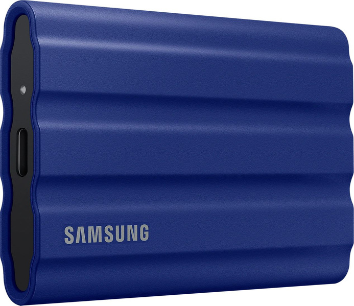 Zdjęcie produktu: Dysk przenośny SSD Samsung T7 Shield 2TB niebieski Zdjęcie produktu: Dysk przenośny SSD Samsung T7 Shield 2TB niebieski