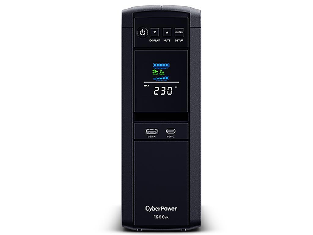 CyberPower UPS CP1600EPFCLCD 1600VA 1000W CyberPower UPS CP1600EPFCLCD 1600VA 1000W
