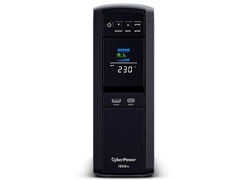 Zdjęcie produktu: CyberPower UPS CP1600EPFCLCD 1600VA 1000W Zdjęcie produktu: CyberPower UPS CP1600EPFCLCD 1600VA 1000W