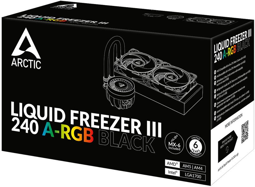 Zdjęcie produktu: Arctic Liquid Freezer III 240 ARGB