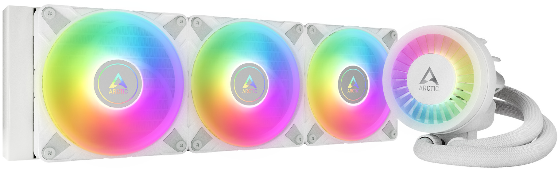 Chłodzenie wodne Arctic Liquid Freezer III 360 ARGB White (ACFRE00152A) Chłodzenie wodne Arctic Liquid Freezer III 360 ARGB White (ACFRE00152A)