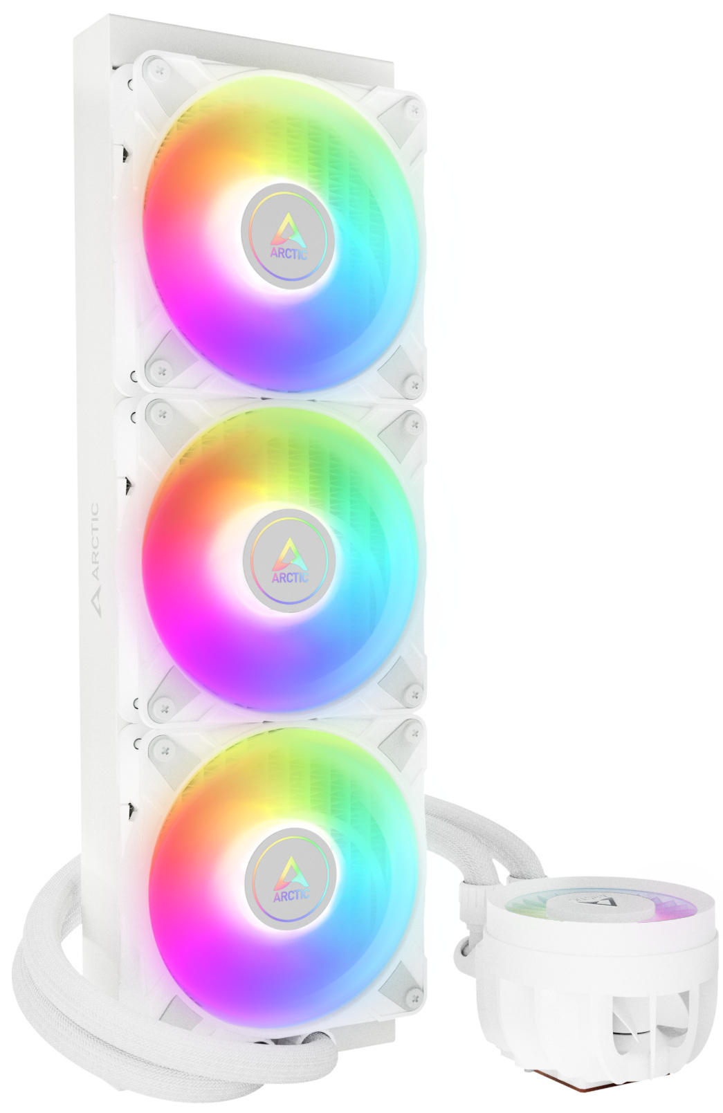 Chłodzenie wodne Arctic Liquid Freezer III 360 ARGB White (ACFRE00152A) Chłodzenie wodne Arctic Liquid Freezer III 360 ARGB White (ACFRE00152A)