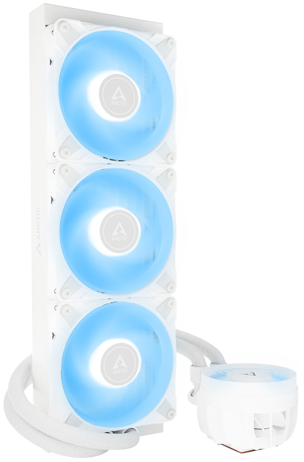 Zdjęcie produktu: Chłodzenie wodne Arctic Liquid Freezer III 360 ARGB White (ACFRE00152A) Zdjęcie produktu: Chłodzenie wodne Arctic Liquid Freezer III 360 ARGB White (ACFRE00152A)