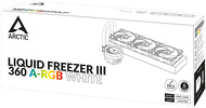 Miniatura zdjęcia: Chłodzenie wodne Arctic Liquid Freezer III 360 ARGB White (ACFRE00152A) Miniatura zdjęcia: Chłodzenie wodne Arctic Liquid Freezer III 360 ARGB White (ACFRE00152A)
