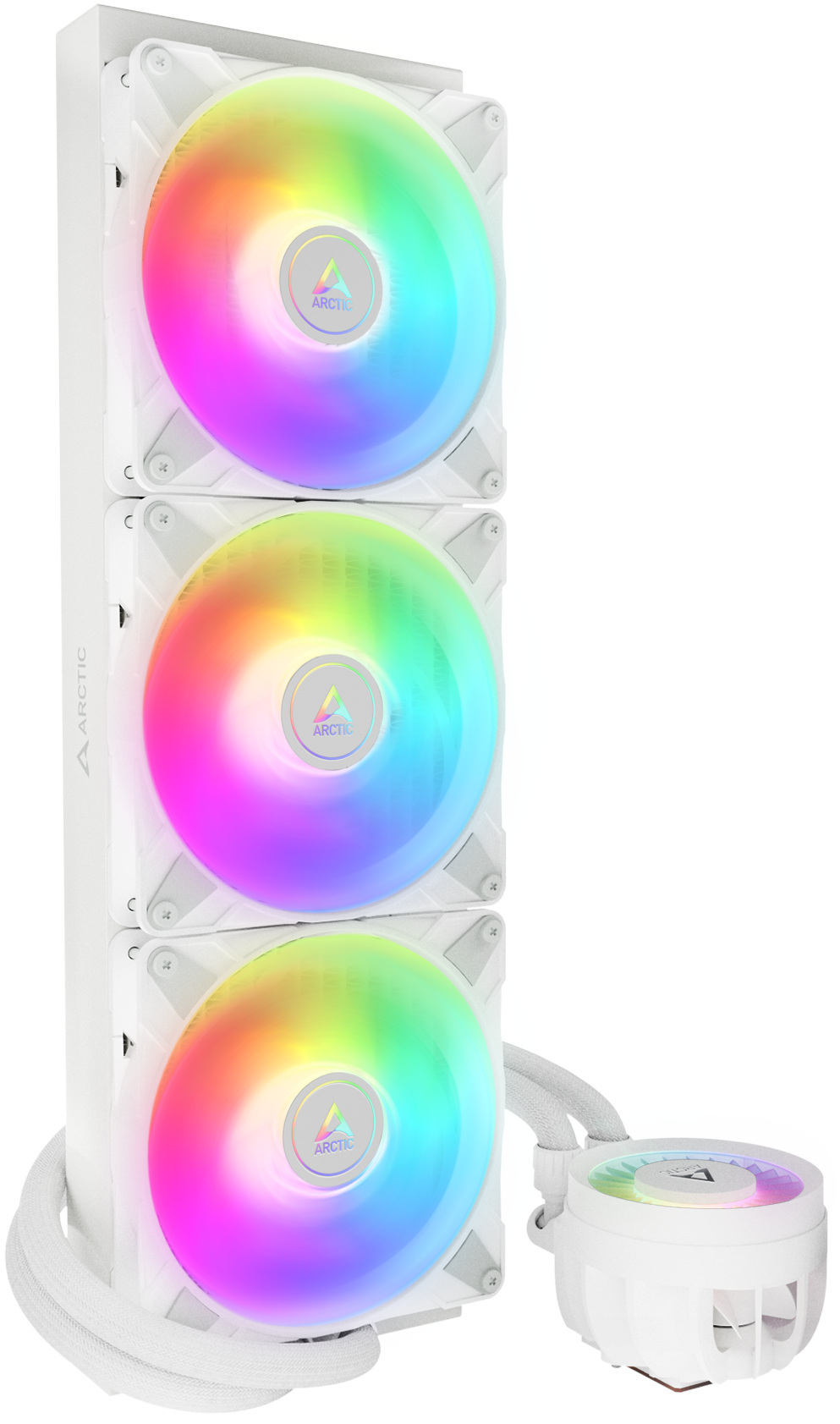 Arctic Liquid Freezer III 420 ARGB White