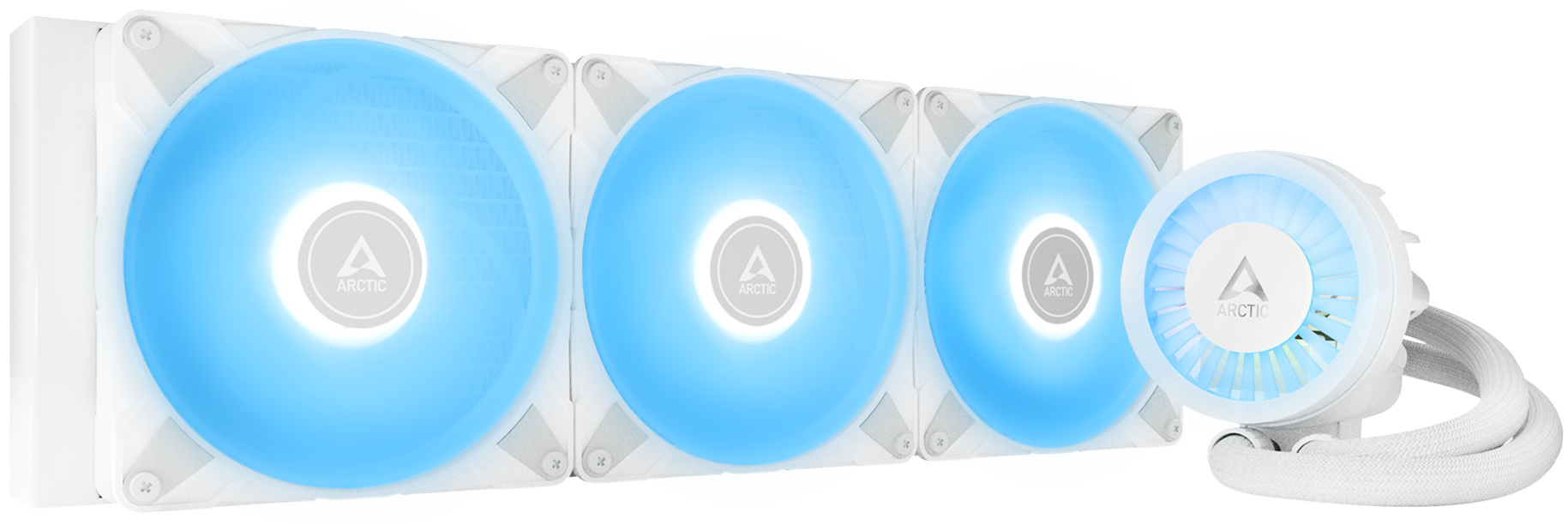 Arctic Liquid Freezer III 420 ARGB White