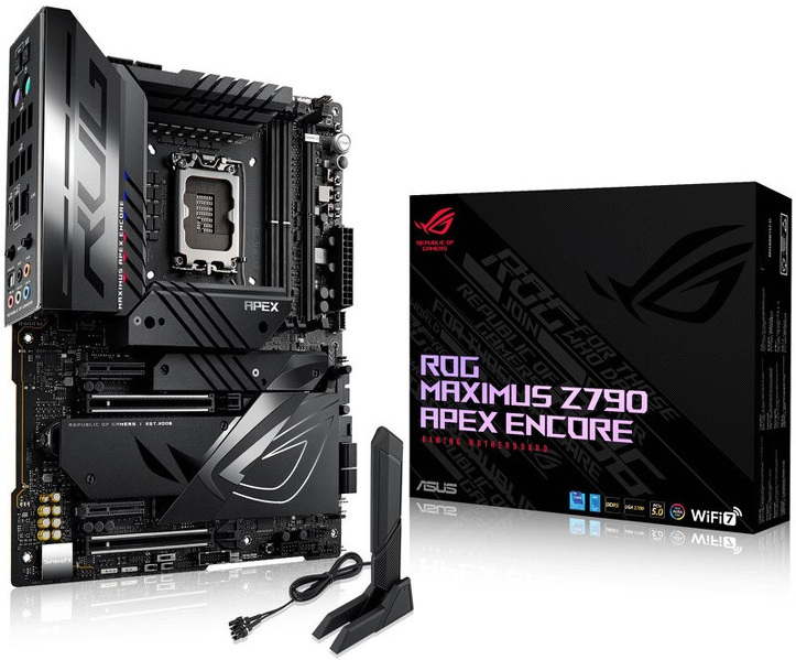 Zdjęcie produktu: Płyta główna ASUS ROG MAXIMUS Z790 APEX ENCORE DDR5 LGA1700 Zdjęcie produktu: Płyta główna ASUS ROG MAXIMUS Z790 APEX ENCORE DDR5 LGA1700