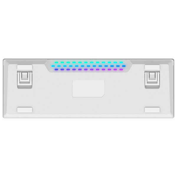 Zdjęcie produktu: Klawiatura Rampage RADIANT K11 RED RGB USB-C - biała