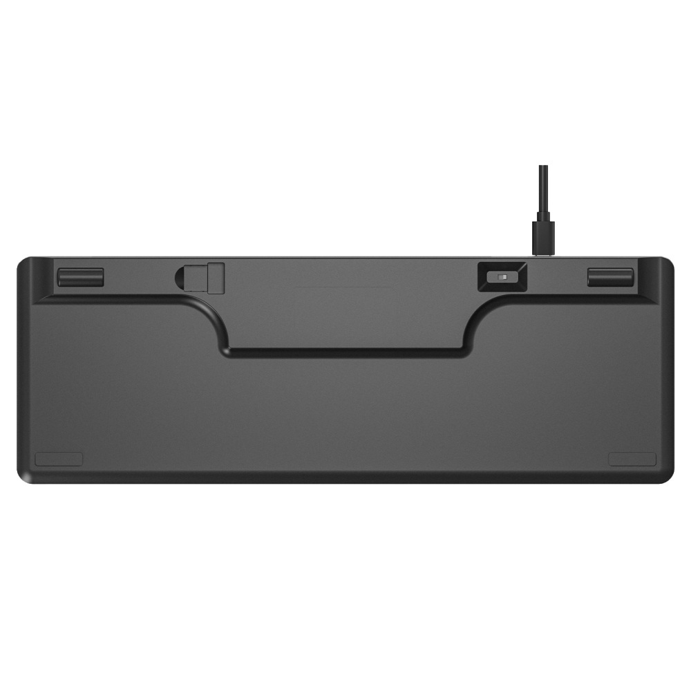 Klawiatura Rampage Low Profile REBEL RED RGB - czarna