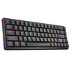 Miniatura zdjęcia: Klawiatura Rampage Low Profile REBEL RED RGB - czarna