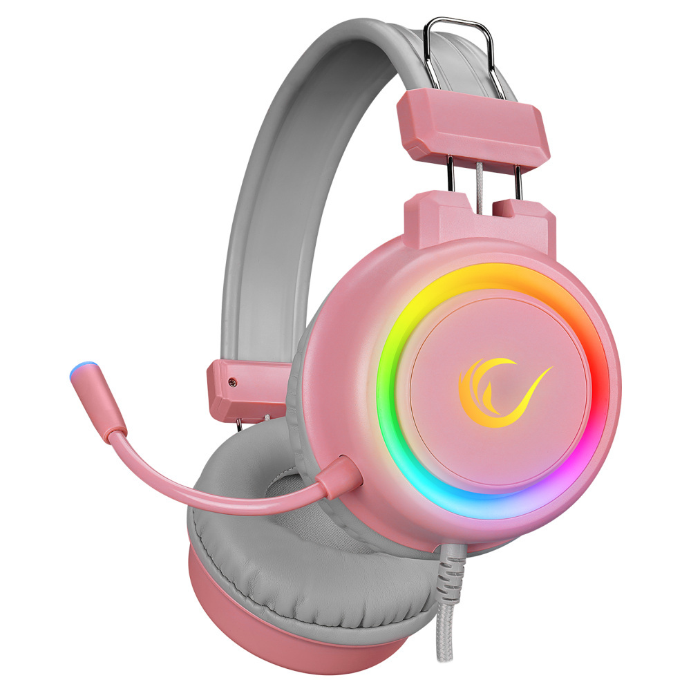 Słuchawki Rampage ALQUIST RGB z mikrofonem Słuchawki Rampage ALQUIST RGB z mikrofonem