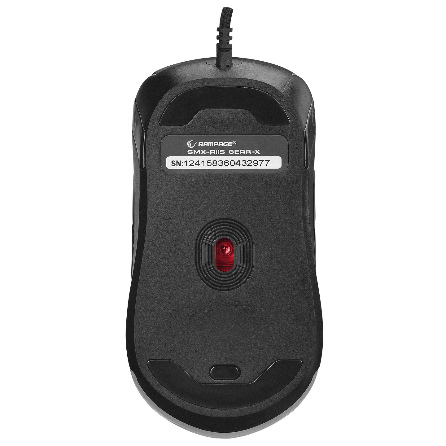 Mysz przewodowa Rampage GEAR-X 6400DPI RGB Macro 9 przycisków Mysz przewodowa Rampage GEAR-X 6400DPI RGB Macro 9 przycisków