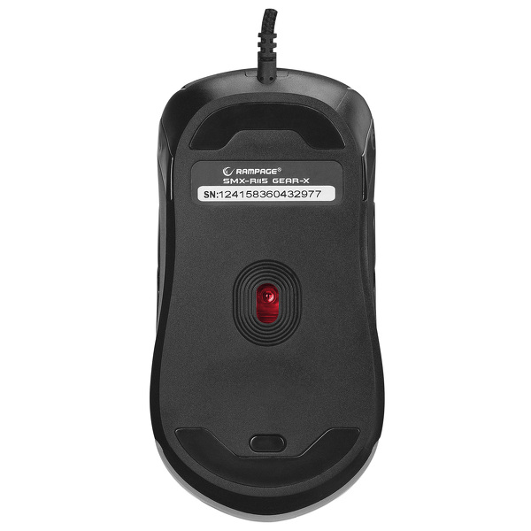 Zdjęcie produktu: Mysz przewodowa Rampage GEAR-X 6400DPI RGB Macro 9 przycisków Zdjęcie produktu: Mysz przewodowa Rampage GEAR-X 6400DPI RGB Macro 9 przycisków