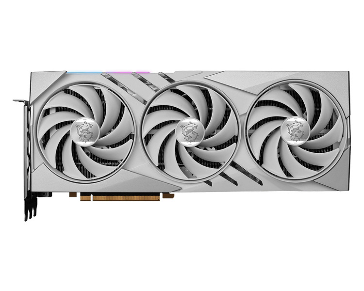 Zdjęcie produktu: MSI GeForce RTX 4080 SUPER GAMING X SLIM WHITE 16GB GDDR6X DLSS 3 Zdjęcie produktu: MSI GeForce RTX 4080 SUPER GAMING X SLIM WHITE 16GB GDDR6X DLSS 3