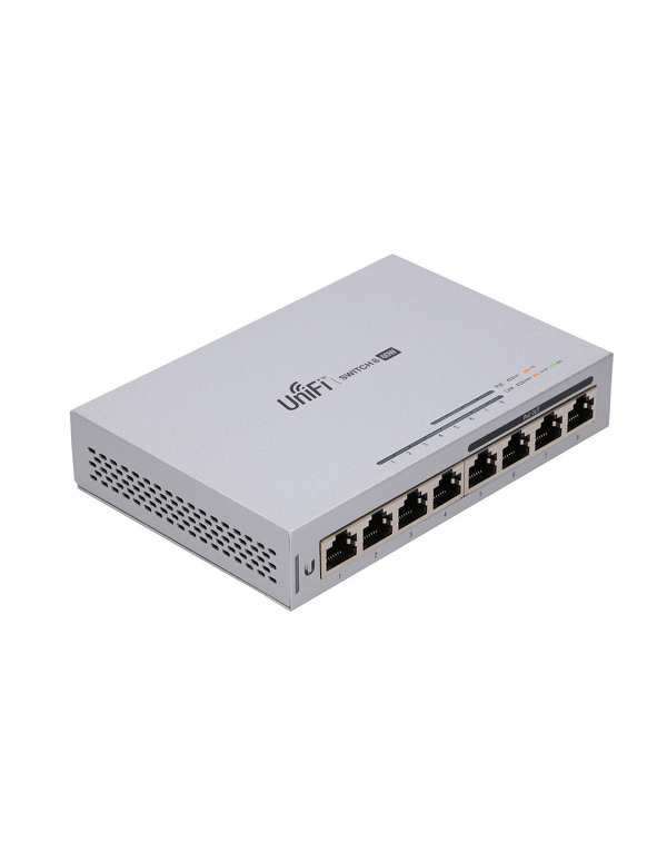 Zdjęcie produktu: Switch Ubiquiti UniFi US-8-60W 8x RJ45 / 4x PoE 60W (US-8-60W-EU)