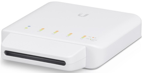 Miniatura produktu: Switch Ubiquiti UniFi USW-Flex 5x RJ45, 4x Poe Out, 1x In (USW-FLEX) Miniatura produktu: Switch Ubiquiti UniFi USW-Flex 5x RJ45, 4x Poe Out, 1x In (USW-FLEX)