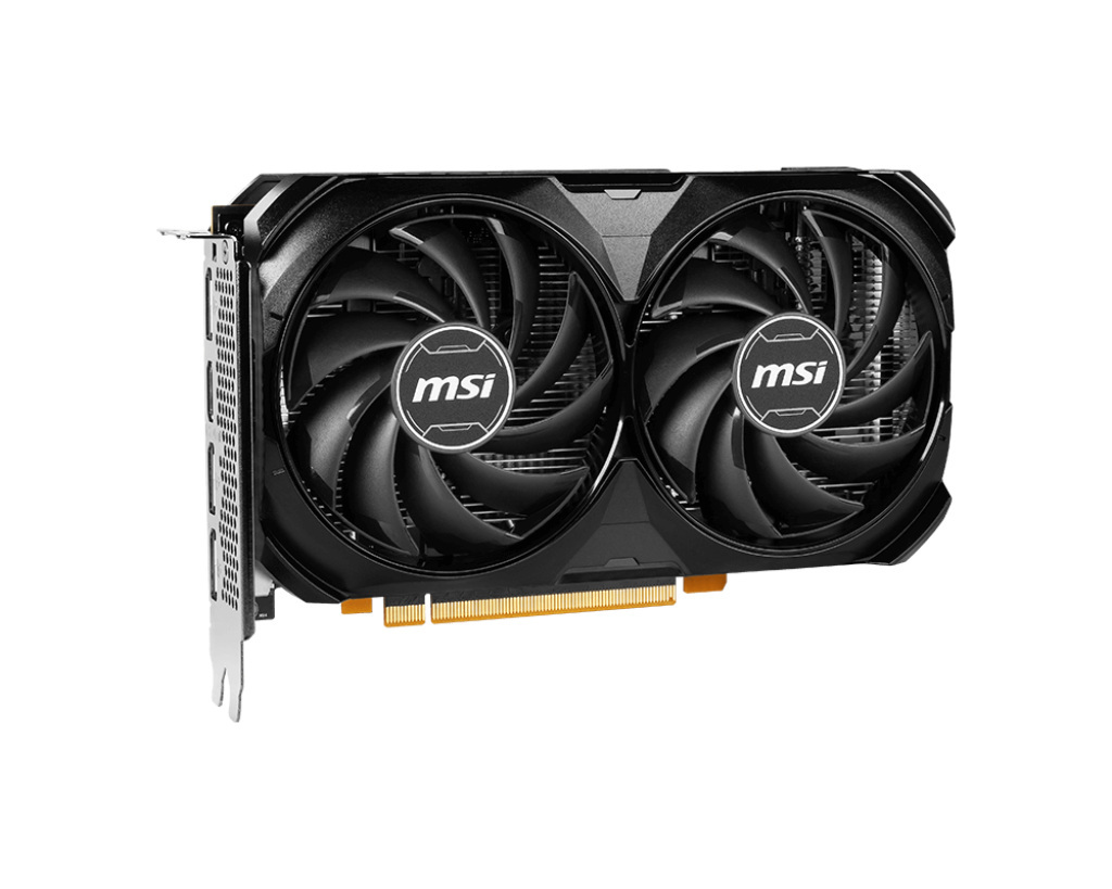 MSI GeForce RTX 4060 VENTUS 2X BLACK OC 8GB GDDR6 DLSS 3 MSI GeForce RTX 4060 VENTUS 2X BLACK OC 8GB GDDR6 DLSS 3