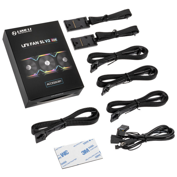 Zdjęcie produktu: Kontroler wentylatorów Lian Li SL UNI HUB SLV2 Series Fan Contoller Black Zdjęcie produktu: Kontroler wentylatorów Lian Li SL UNI HUB SLV2 Series Fan Contoller Black