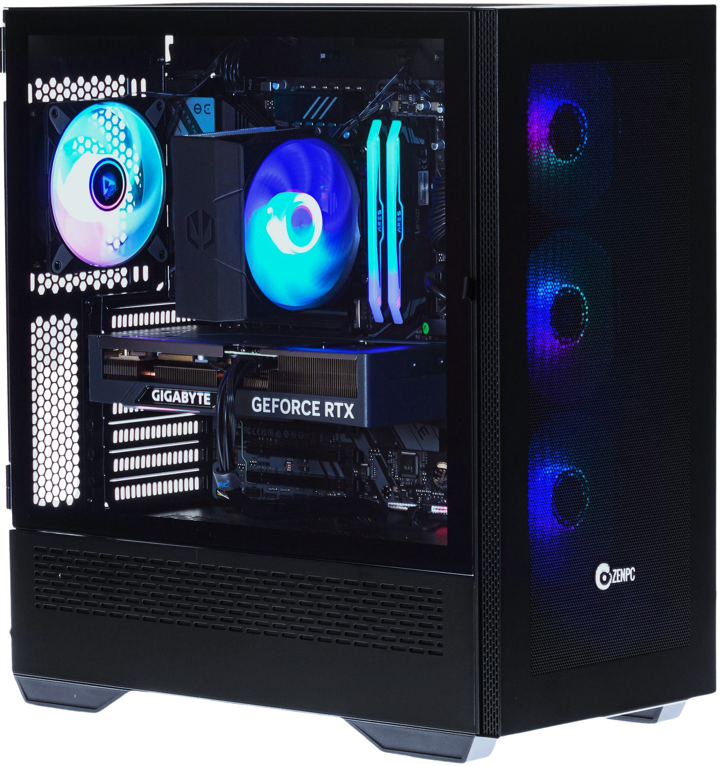 ZENPC Gaming AMD Ryzen 5 7500F/RTX4070 Super/1TB/32GB ARGB ZENPC Gaming AMD Ryzen 5 7500F/RTX4070 Super/1TB/32GB ARGB