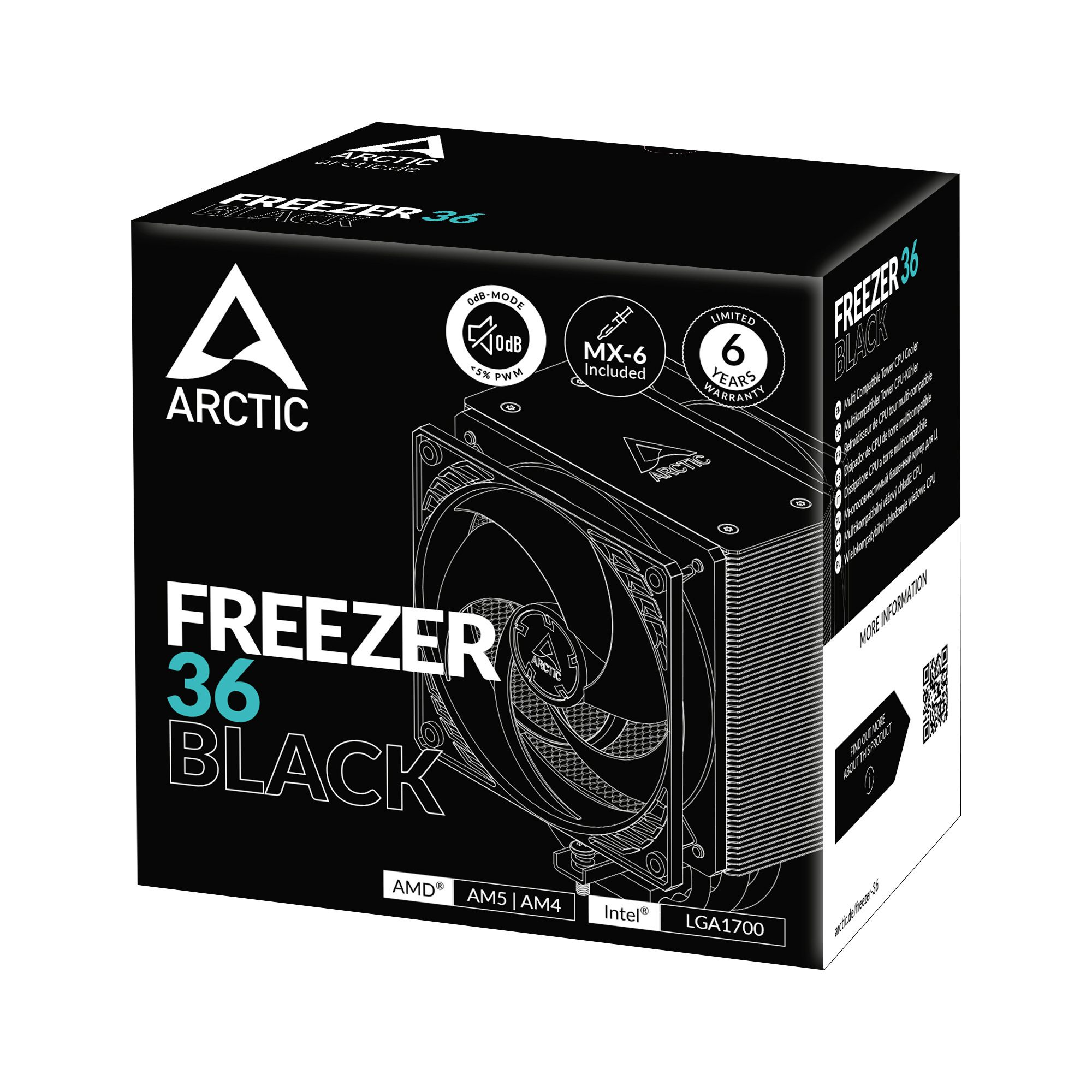 Arctic Freezer 36 Black Arctic Freezer 36 Black