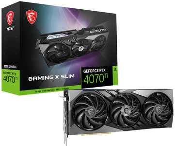 Miniatura produktu: MSI GeForce RTX 4070 Ti Gaming X Slim 12GB GDDR6X DLSS 3